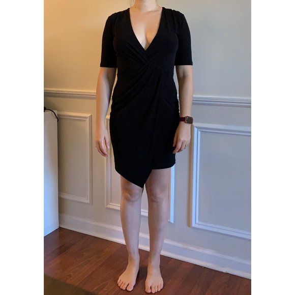 BANANA REPUBLIC S MIDID SLEEVE MINI DRESS - Picture 1 of 5